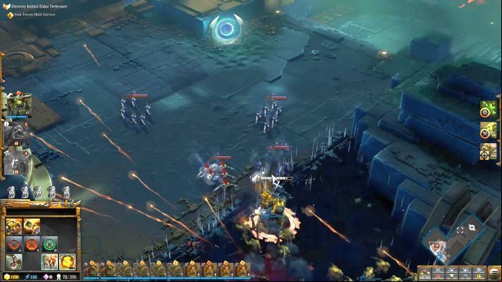 The beginning of the 10 missions of the campaign. - Mission 10 - Cunning and Wiles - Dawn of War 3 Walkthrough - Campaign Walkthrough - Warhammer 40,000: Dawn of War III Game Guide