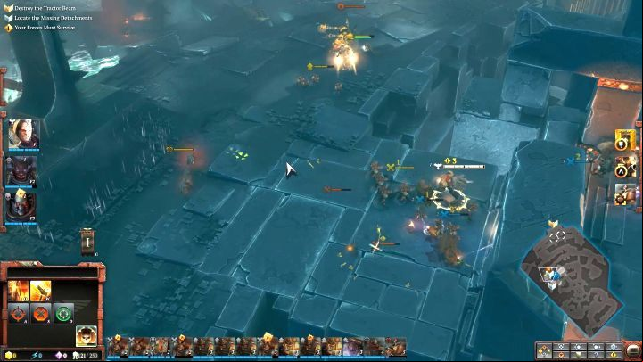 On the map you will find many Space Marines units who will your army. - Mission 12 - Chasing Beauty - Dawn of War 3 Walkthrough - Campaign Walkthrough - Warhammer 40,000: Dawn of War III Game Guide