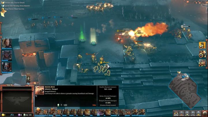 Last squad to save. - Mission 12 - Chasing Beauty - Dawn of War 3 Walkthrough - Campaign Walkthrough - Warhammer 40,000: Dawn of War III Game Guide