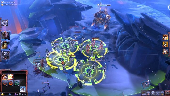 Powerful Solaria quickly g the battle. - Mission 14 - In the Company of Friends - Dawn of War 3 Walkthrough - Campaign Walkthrough - Warhammer 40,000: Dawn of War III Game Guide