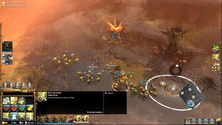One of the several resource points that you can capture here. - Mission 5 The Social Climber - Warhammer Dawn of War 3 Walkthrough - Campaign Walkthrough - Warhammer 40,000: Dawn of War III Game Guide