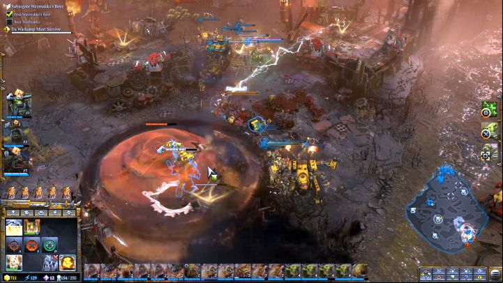 The final battle of the mission. - Mission 5 The Social Climber - Warhammer Dawn of War 3 Walkthrough - Campaign Walkthrough - Warhammer 40,000: Dawn of War III Game Guide