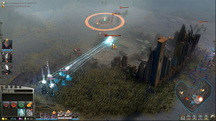 Use the bushes again in order to ambush the enemy. - Mission 6 A Dangerous Proposal - Warhammer Dawn of War 3 Walkthrough - Campaign Walkthrough - Warhammer 40,000: Dawn of War III Game Guide