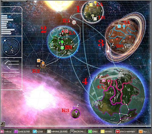 1 - Kaurava I - Kaurava system campaign info - Single player/Campaign - Warhammer 40.000: Dawn of War - Soulstorm - Game Guide and Walkthrough