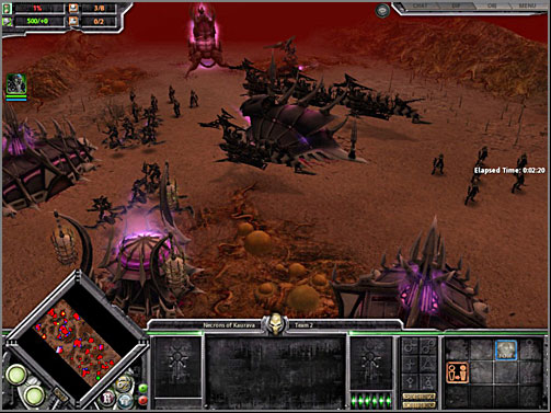 Bases like this one should be destroyed in the first place. Sometimes you will even find enemy HQ in those bases. - K3 - Lacunae - KAURAVA IV - Warhammer 40.000: Dawn of War - Soulstorm - Game Guide and Walkthrough