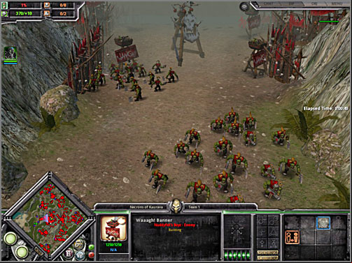 In this scenario, you will have to face hordes of orks. - 2B - Rokclaw Mountains - KAURAVA II - Warhammer 40.000: Dawn of War - Soulstorm - Game Guide and Walkthrough