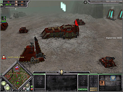 Main goal of this scenario - enemy HQ - 2A - Lands of Solitude - KAURAVA II - Warhammer 40.000: Dawn of War - Soulstorm - Game Guide and Walkthrough