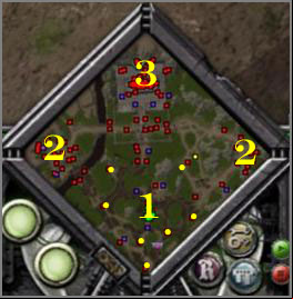 1 - Start point - 2A - Lands of Solitude - KAURAVA II - Warhammer 40.000: Dawn of War - Soulstorm - Game Guide and Walkthrough