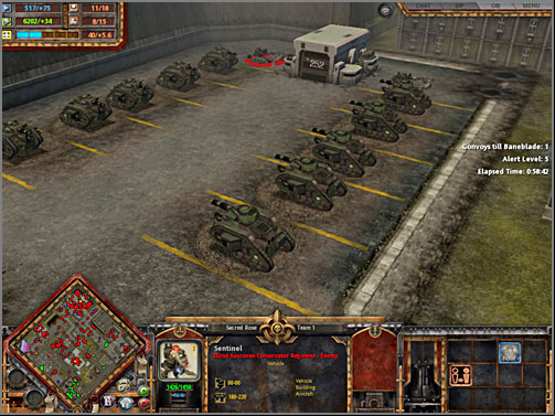Imperial Guards got many production areas on this map. - 1B - Dussala Precinct - KAURAVA I - Warhammer 40.000: Dawn of War - Soulstorm - Game Guide and Walkthrough