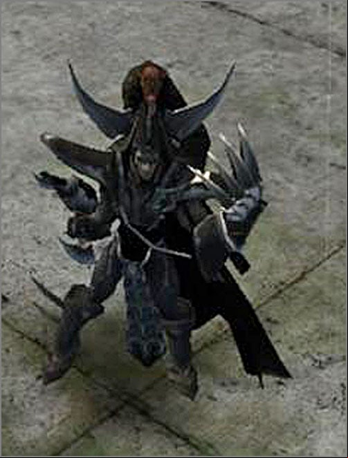 Archont looks powerful, but his hit points are not much higher from typical soldier stats. - Dark Eldars - Races/Units - Warhammer 40.000: Dawn of War - Soulstorm - Game Guide and Walkthrough