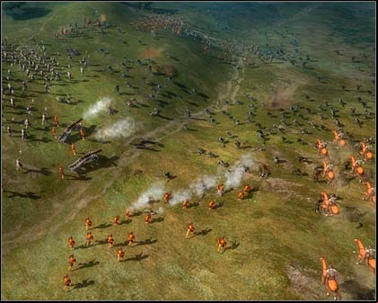 Small argument between Skaven and Imperial forces - Units - Warhammer: Mark of Chaos - Game Guide and Walkthrough