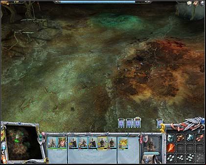 Few seconds before, there was first of crystals we have to destroy. - Mission 3: Rats' cave - Imperial Campaign: Act II - Warhammer: Mark of Chaos - Game Guide and Walkthrough
