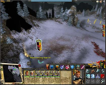 A place, where you can find some treasures - Optional mission: Caravan's escort - Imperial campaign: Act III - Warhammer: Mark of Chaos - Game Guide and Walkthrough