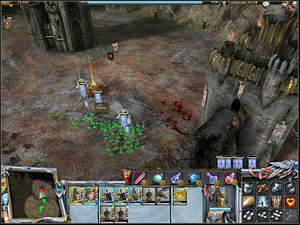 Heavy damaged, but victorious Elven troops - Mission 1: Another siege - Imperial campaign: Act IV - Warhammer: Mark of Chaos - Game Guide and Walkthrough