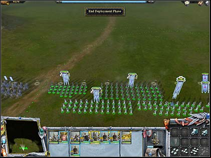 Deployment of troops - Optional mission: Orcs' camp - Imperial campaign: Act IV - Warhammer: Mark of Chaos - Game Guide and Walkthrough