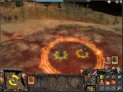 Some other Chaos champion tried to kill us... dreamer :) - Mission 3: Fortress' defence - Chaos' campaign: Act I - Warhammer: Mark of Chaos - Game Guide and Walkthrough