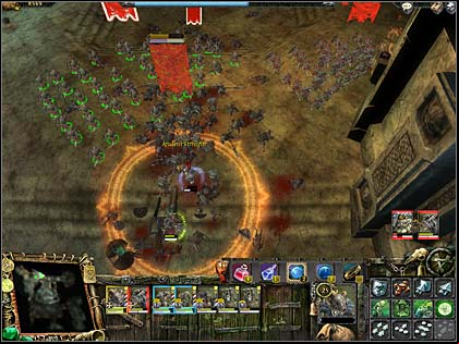Last moments of Dwarven clan - Mission 1: Trough Dwarven fortress - Chaos campaign: Act III - Warhammer: Mark of Chaos - Game Guide and Walkthrough
