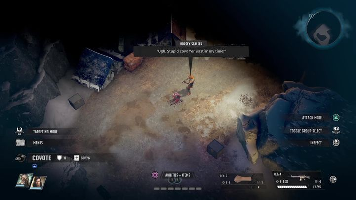 You will meet her again in the Ranger HQ after finishing the Big Trouble in Little Vegas quest - Wasteland 3: Jodie Bell - companion, skills - Companions - Wasteland 3 Guide, Walkthrough