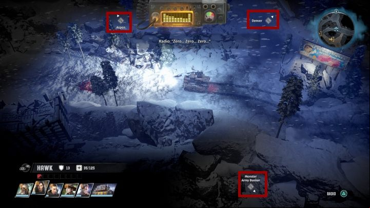 In addition to fixed points on the map, you can also find random points - Wasteland 3: Exploration - map - Basics - Wasteland 3 Guide, Walkthrough