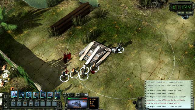 You will find Woodson in the building located in the middle of this area - Assist the Santa Fe Springs Ranger base | Santa Fe Springs - quests - Santa Fe Springs - quests - Wasteland 2 Game Guide & Walkthrough