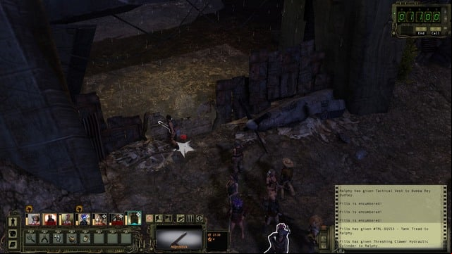 Smashing of the fence with weapon. - A handful of hints, before you set out into the Wasteland | Combat - Combat - Wasteland 2 Game Guide & Walkthrough