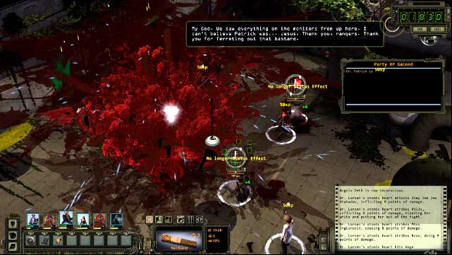 Larsen explodes after he dies - keep your party away from him - Main quest - Mount the Repeater Unit / deactivate the irrigation system | Ag center - quests - Ag center - quests - Wasteland 2 Game Guide & Walkthrough