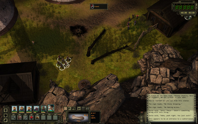 The entrance to the tunnel - you discover it after you approach the manhole - Miscellaneous | Highpool - quests - Highpool - quests - Wasteland 2 Game Guide & Walkthrough