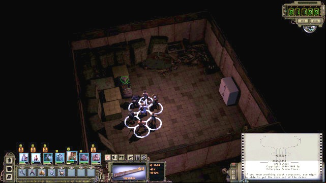 The computer with Wasteland, in the cupboard at the wall, there is the cure for cancer. - Darwin - locations and quests | Rail Nomad Camp - quests - Rail Nomad Camp - quests - Wasteland 2 Game Guide & Walkthrough