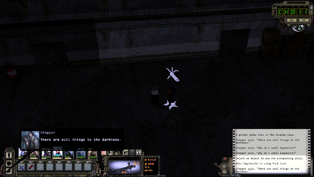It is the safest to steal the artifact in the dark - Find a way to resolve the conflict between the Topekans, and the Atchisonians | Rail Nomad Camp - quests - Rail Nomad Camp - quests - Wasteland 2 Game Guide & Walkthrough