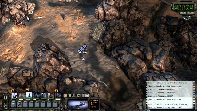 Do not forget to disarm the mines, while exiting the cave - Main quest - The way to Damonta and rad suits | The Prison - quests - The Prison - quests - Wasteland 2 Game Guide & Walkthrough