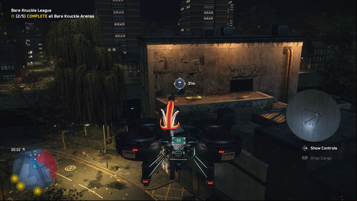 Use the cargo drone again - Watch Dogs Legion: Paste Up - Islington & Hackney map, locations - Islington & Hackney - Watch Dogs Legion Guide