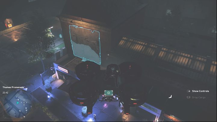 The Paste Up location is on the wall of the building right next to the entrance to the bridge - Watch Dogs Legion: Paste Up - Lambeth map, locations - Lambeth - Watch Dogs Legion Guide