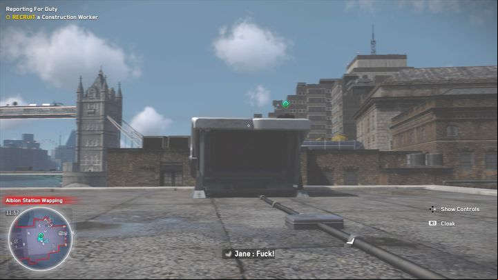 The Tech Point is in the room under the landing - Watch Dogs Legion: Tech Points - the Tower Hamlets map, locations - Tower Hamlets - Watch Dogs Legion Guide