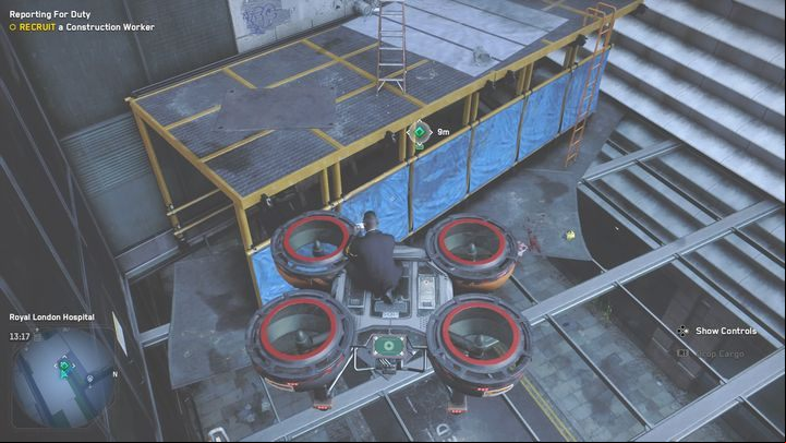The Tech Point is inside the building - Watch Dogs Legion: Tech Points - the Tower Hamlets map, locations - Tower Hamlets - Watch Dogs Legion Guide