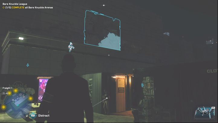 The place for the Paste-Up is located inside the complex, next to the scaffolding - Watch Dogs Legion: Paste-Up - Tower Hamlets map, locations - Tower Hamlets - Watch Dogs Legion Guide