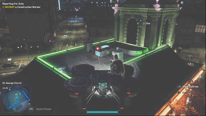 The Tech Point is on the rooftop - Watch Dogs Legion: Tech Points - Southwark map, locations - Southwark - Watch Dogs Legion Guide
