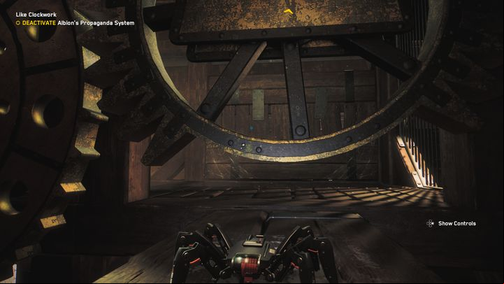Then you will have to move your spider-bot to the top of the tower - Watch Dogs Legion: Like Clockwork - walkthrough - Side missions - Watch Dogs Legion Guide