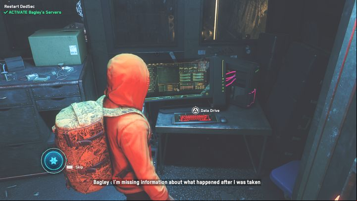 Then Sabine, you'll have to go down one floor - Watch Dogs Legion: DedSec from the Ashes - walkthrough - DedSec Missions - Watch Dogs Legion Guide