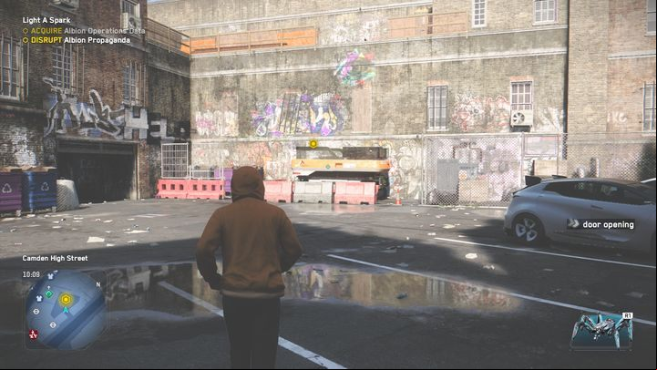 Then take control of the lifter, go high up - Watch Dogs Legion: Light A Spark - walkthrough - DedSec Missions - Watch Dogs Legion Guide