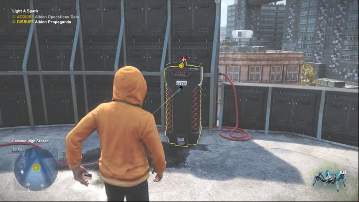 Once you're there, hack the server so you can do one of the two things - Watch Dogs Legion: Light A Spark - walkthrough - DedSec Missions - Watch Dogs Legion Guide