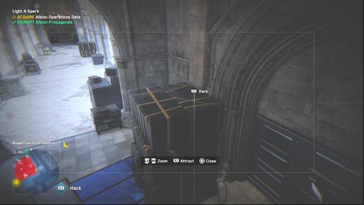 Cameras will give you access to see how many enemies are inside, and where they will appear - Watch Dogs Legion: Light A Spark - walkthrough - DedSec Missions - Watch Dogs Legion Guide