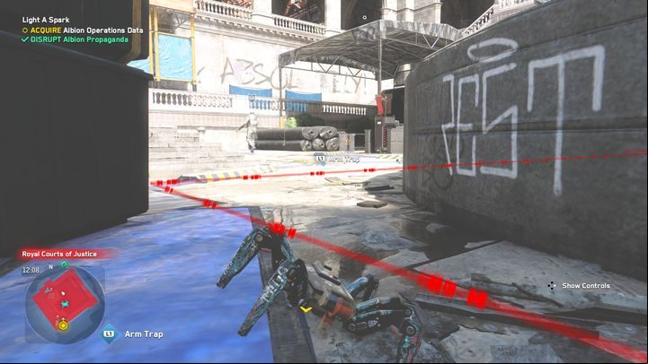 The door is closed, so it is worth to approach the terminal, which will unlock the door - Watch Dogs Legion: Light A Spark - walkthrough - DedSec Missions - Watch Dogs Legion Guide