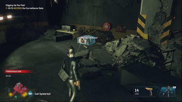After you remove the parts from the police robot, call the arachnid - Watch Dogs Legion: Digging Up the Past - walkthrough - DedSec Missions - Watch Dogs Legion Guide
