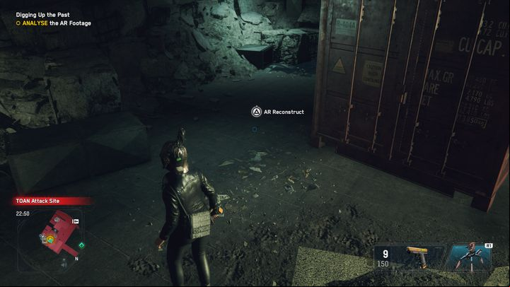 Perform the AR reconstruction and follow the instructions (analyze and scan the people and places that appear during the reconstruction) - Watch Dogs Legion: Digging Up the Past - walkthrough - DedSec Missions - Watch Dogs Legion Guide