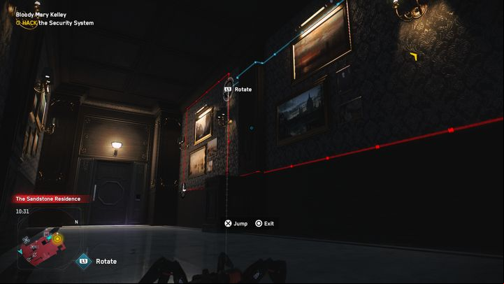 When you have unlocked all the security, go back to the place where the laptop was located, where you are waiting to unlock the last protection - Watch Dogs Legion: Bloody Mary Kelley - walkthrough - Kelley Missions - Watch Dogs Legion Guide