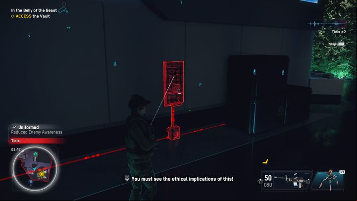 Interact with the terminal and then go inside the room that was previously closed - Watch Dogs Legion: In the Belly of the Beast - walkthrough - Albion Missions - Watch Dogs Legion Guide
