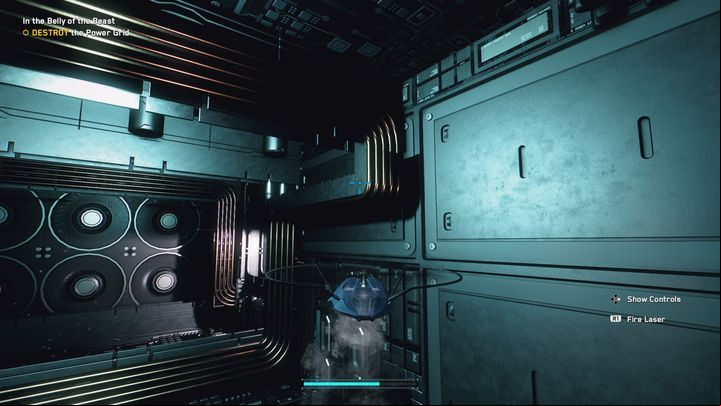 The next room will create a large gust of wind that will pull your drone back - Watch Dogs Legion: In the Belly of the Beast - walkthrough - Albion Missions - Watch Dogs Legion Guide