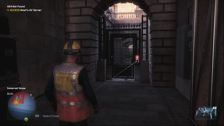 Then go ahead, at the very top, there is a building with a server - Watch Dogs Legion: 404 Not Found - walkthrough - Missions 404 - Watch Dogs Legion Guide