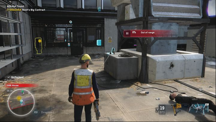 The property is also restricted, so watch out for the guards - Watch Dogs Legion: 404 Not Found - walkthrough - Missions 404 - Watch Dogs Legion Guide