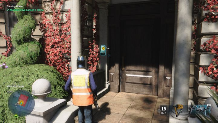 Now go inside the property - Watch Dogs Legion: Coming Home - walkthrough - Missions 404 - Watch Dogs Legion Guide